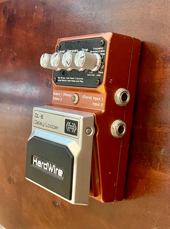 DigiTech Hardwire DL-8 Delay Looper 2010s - Orange image 1