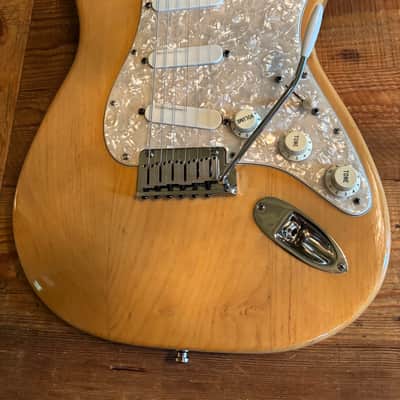 Fender Strat Plus Lace Sensors TBX Wilkinson Schallers 1991 - Natural Ash image 1
