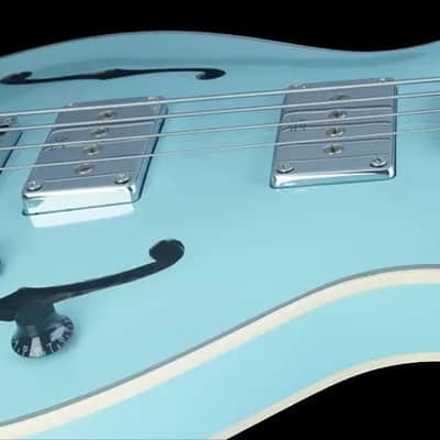 Warwick RockBass Star Bass, 4-String - Solid Daphne Blue High Polish image 3