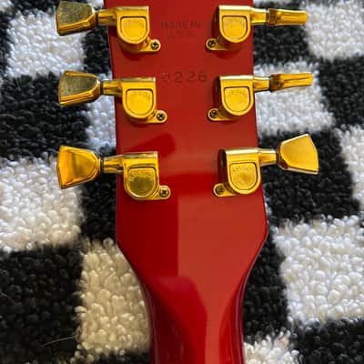 Gibson Les Paul Standard - 1982 Limited Edition Candy Apple Red Ebony Fretboard #0226. Rare! Tim Shaw Pickups Norlin Era image 18