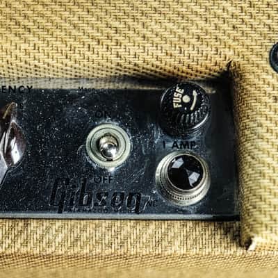 1962 Gibson GA-8T Discoverer Tremolo tweed image 12