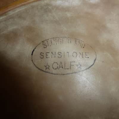 3x Set 12" , 13" calf drum head - Slingerland image 12