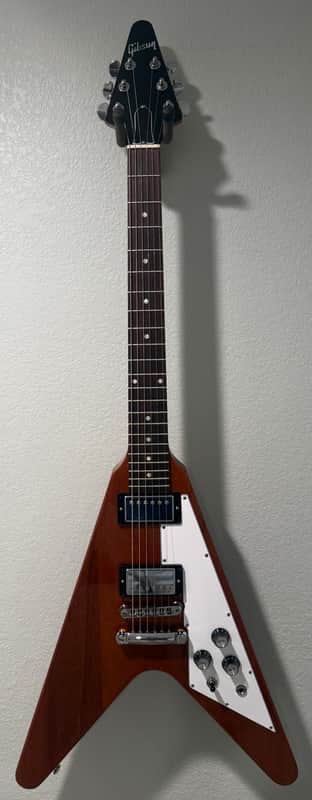 2020 Gibson Flying V Antique Natural | BurstBucker 2/3 | OHSC & Case Candy