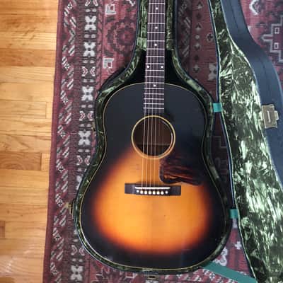 Pre-War Guitars Co.  Slope Shoulder J Sunburst image 2