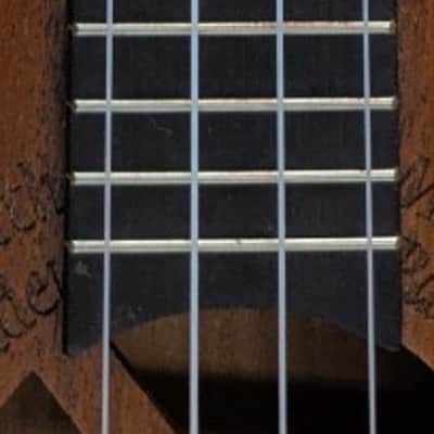 Luna Guitars Maluhia Peace Sign Tenor Ukulele Satin Natural Finish, UKE MALU image 7