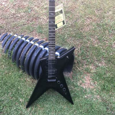 Washburn Dime ST Pro Stealth Dimebag Darrell Electric Guitar w/ bag Trans Black image 6