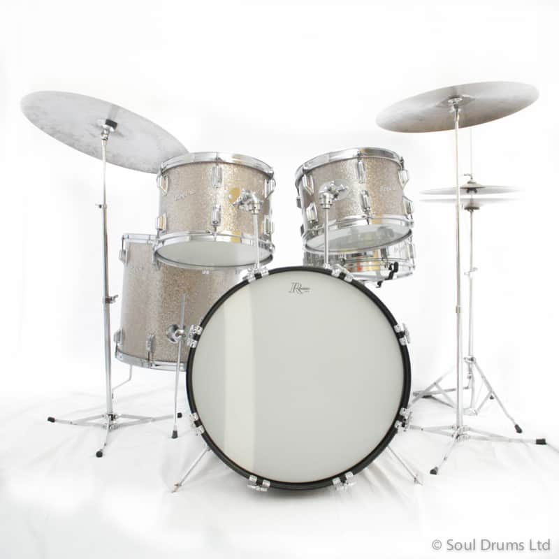 VINTAGE Rogers Holiday 1960's 4 Piece Drum Kit image 1