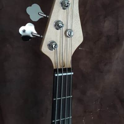 Unbranded Jazz Bass Guitar, 2021, Tobacco Burst image 3