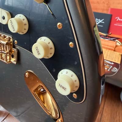 2026 Fender Custom Shop '65 Stratocaster Dual Mag B3 Limited Edition Journeyman - Charcoal Frost Metallic image 6