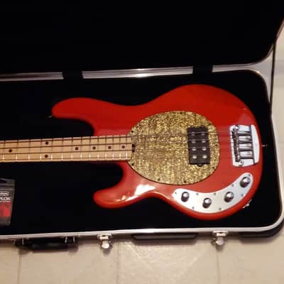 Spring Time!!! Ernie Ball STING RAY discontinued color RED /Orange FUNK MACHINE!! image 7
