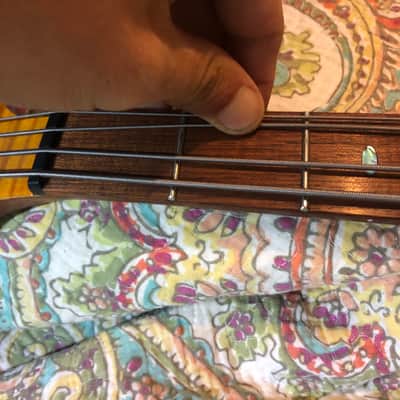 Ibanez SR870 Electric Bass Guitar Active Autumn Leaves Gradient w Case image 12