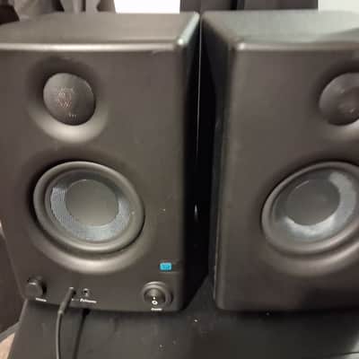 PreSonus Eris E3.5 2-Way 3.5" Active Studio Monitor (Pair) 2017 - Present - Black image 1