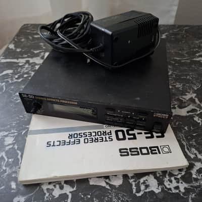 Boss SE-50 Stereo Effects Processor 1990 - 1996 - Black image 1