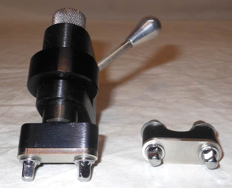 Trick GS007 Piston Style Drum Strainer in Black w/Butt Plate image 1