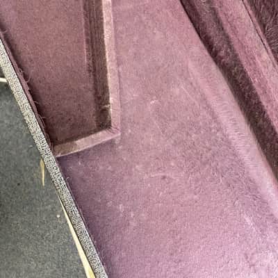 Unmarked Vintage Bass Case - Peculiar/Narrow Shape image 6