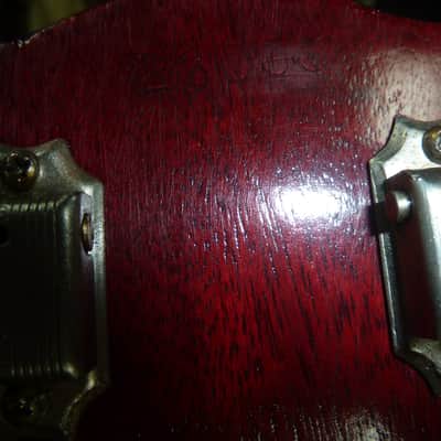 Gibson Les Paul Standard with Sideways Vibrola 1961 - 1962 - Cherry image 22