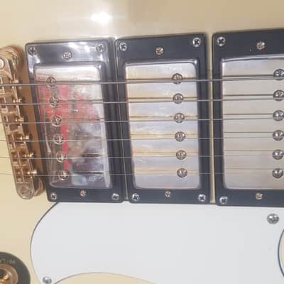 Epiphone G-400 Les Paul (SG) Custom  Antique Ivory made in korea 2004 image 3