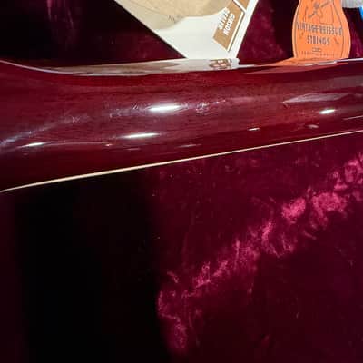 Video! 2016 Gibson Custom Shop Crimson Division Ultima '58 Explorer Custom w/ Flame Inlay on Neck,Flame Top and Binding image 20