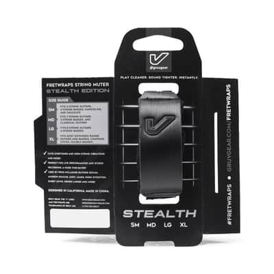 Gruv Gear Medium FretWraps Stealth Edition - Black image 1