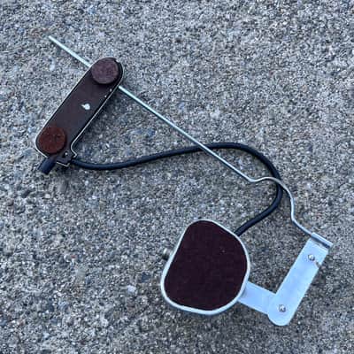 Vintage DeArmond Rhythm Chief 1000 Pickup w/Monkey On A Stick, Vol/Tone Control Box, Archtop image 3