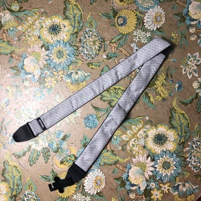 Dunlop Jacquard Straps-Cube Hatch Light Grey image 2