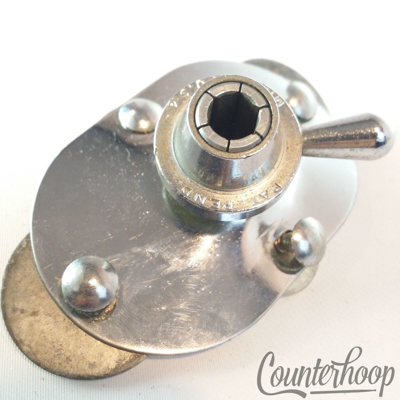 Rogers Swivomatic Bass Drum Mount Spur/Tom/Cymbal Arm Holiday Cleveland 60s USA — main photograph