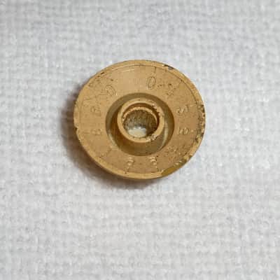 Vintage 1960's 1970s Univox Guyatone Teisco Conrad Etc. Single Gold Volume Knob MIJ image 6