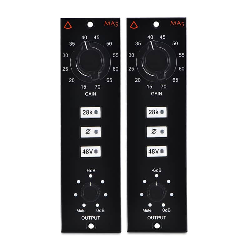 Avedis Audio MA5 Stereo Pair Black Knob image 1