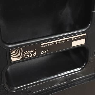 Meyer Sound CQ-1 Wide Coverage Main Loudspeaker (PAIR) CG005EY *ASK FOR SHIPPING* image 17