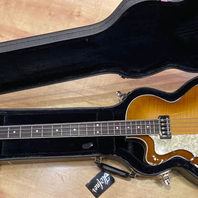 Hofner 500/2 Club Bass Lefty 2020 Sunburst image 11