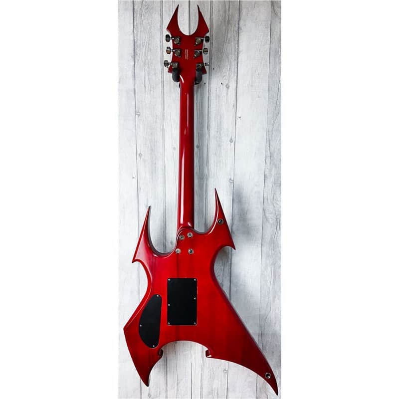 BC Rich NJ Series Beast, Trans Red, Second-Hand | Reverb