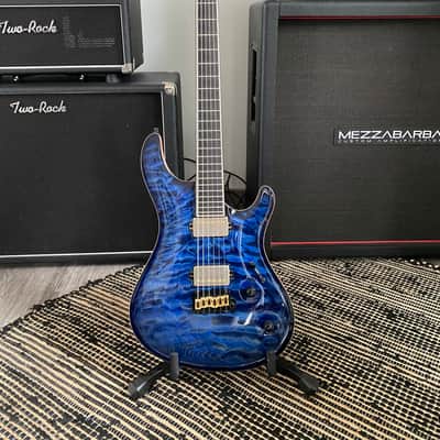 Immagine Mayones Regius Core Classic 6 (2023) Custom Blue Flame, Bare Knuckle TKO - MINT - 12