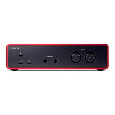 FOCUSRITE SCARLETT4-STUDIO Scarlett G4 - Scarlett 2I2 Studio 4th Gen - 2 in/2 out USB-C - micro, casque & accessoires image 8