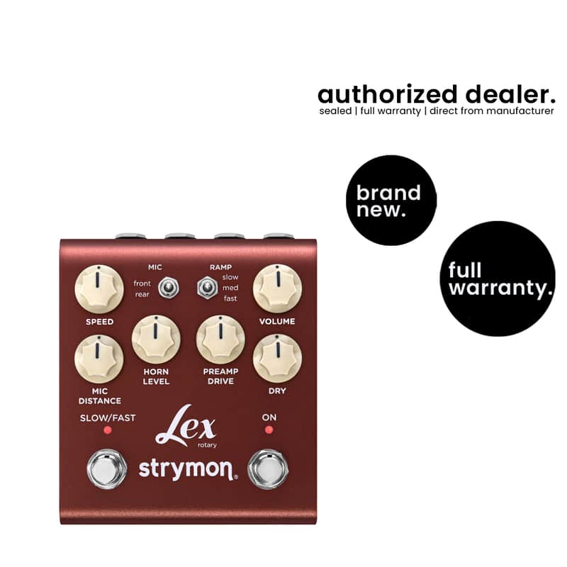 Strymon Lex V2 | Rotary Speaker Simulator | Guitar Effect Pedal image 1