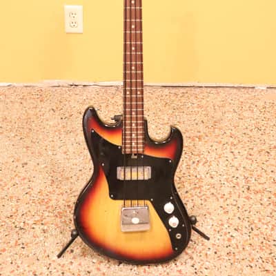 Teisco Bass Guitar 3/4 Scale Vintage 1960's MIJ