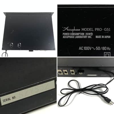 Accuphase PRO-G51 1/3 OCTAVE GRAPHIC EQUALIZER - black TGHM image 10