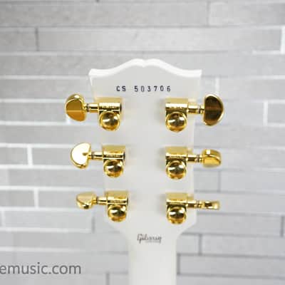 Gibson Les Paul Custom - Alpine White image 14