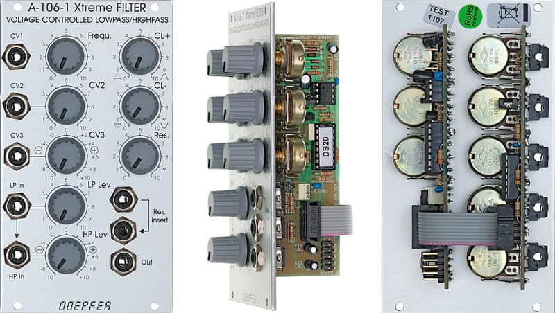 DOEPFER A-106-1 XTREME LOWPASS-HIGHPASS FILTER : BRAND NEW :  [DETROIT MODULAR] image 1