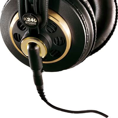 (Mint) AKG K240-STUDIO Studio Professional Semi-Open Over-Ear Stereo Headphones with 3M Detachable Cable image 2