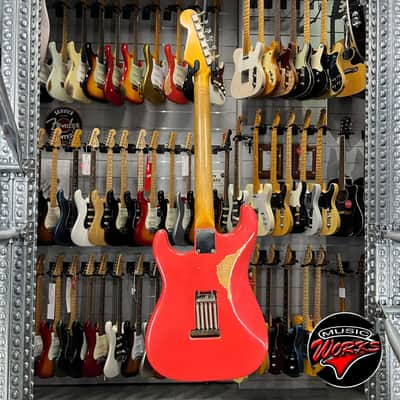 Fender 1964 Stratocaster Fiesta Red Refin True Vintage image 8