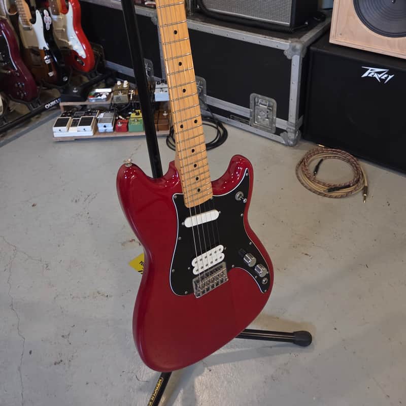 Fender Player Duo-Sonic HS 2020 - Crimson Red Transparent image 1