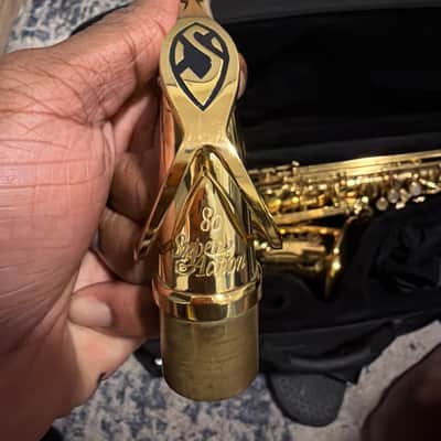 Selmer-Paris 52JU Series II Jubilee Edition Professional Model Eb Alto Saxophone 2010s - Gold Lacquer image 5