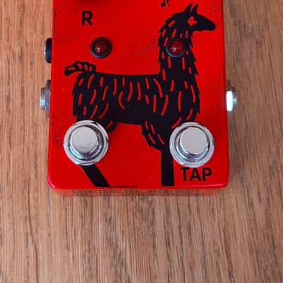 JAM Pedals Delay Llama mk.3 2022 - Red / Black image 2