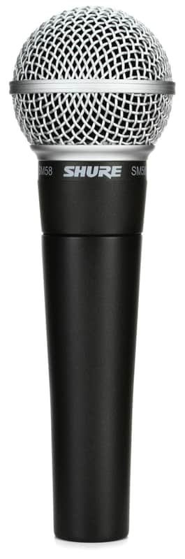 Shure SM58 Cardioid Dynamic Vocal Microphone image 1