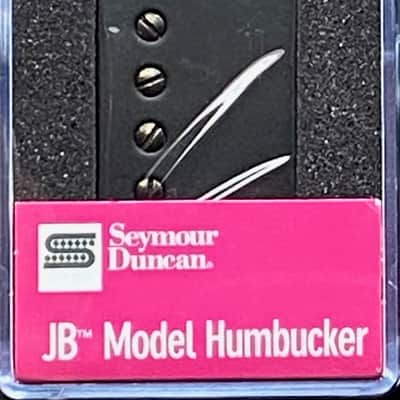 Seymour Duncan SH-4 JB Bridge Humbucker - Matte Black Metal Cover image 2