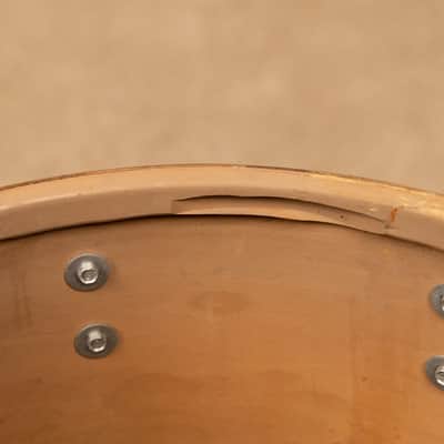 1960s Slingerland White Marine Pearl Drum Set image 14