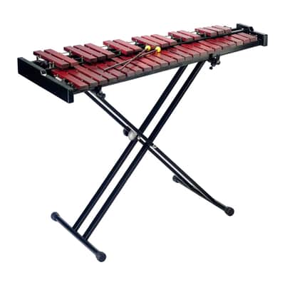 Stagg Professional 37-Key Desktop Xylophone Set with Padouk Bars and Carrying Case image 3