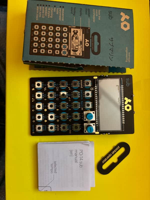Teenage Engineering PO-14 Pocket Operator Sub