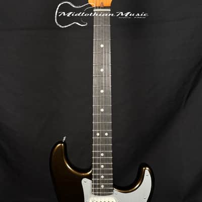 Fender American Ultra II Stratocaster HSS Electric Guitar 2024- Texas Tea w/Case - Mint! image 3