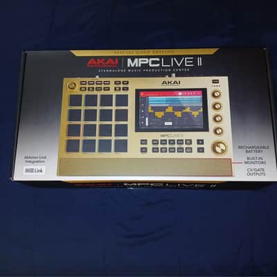 Akai MPC Live II Standalone Sampler / Sequencer Gold Edition 2022 - Present - Gold image 6